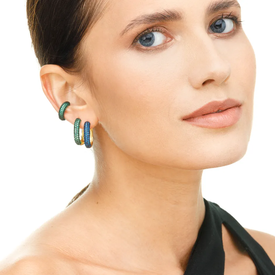 silber_earcuff_pave_weiss_5-2.webp Silber Earcuff, PAVE Weiss, Rosegold-LEAF Discount