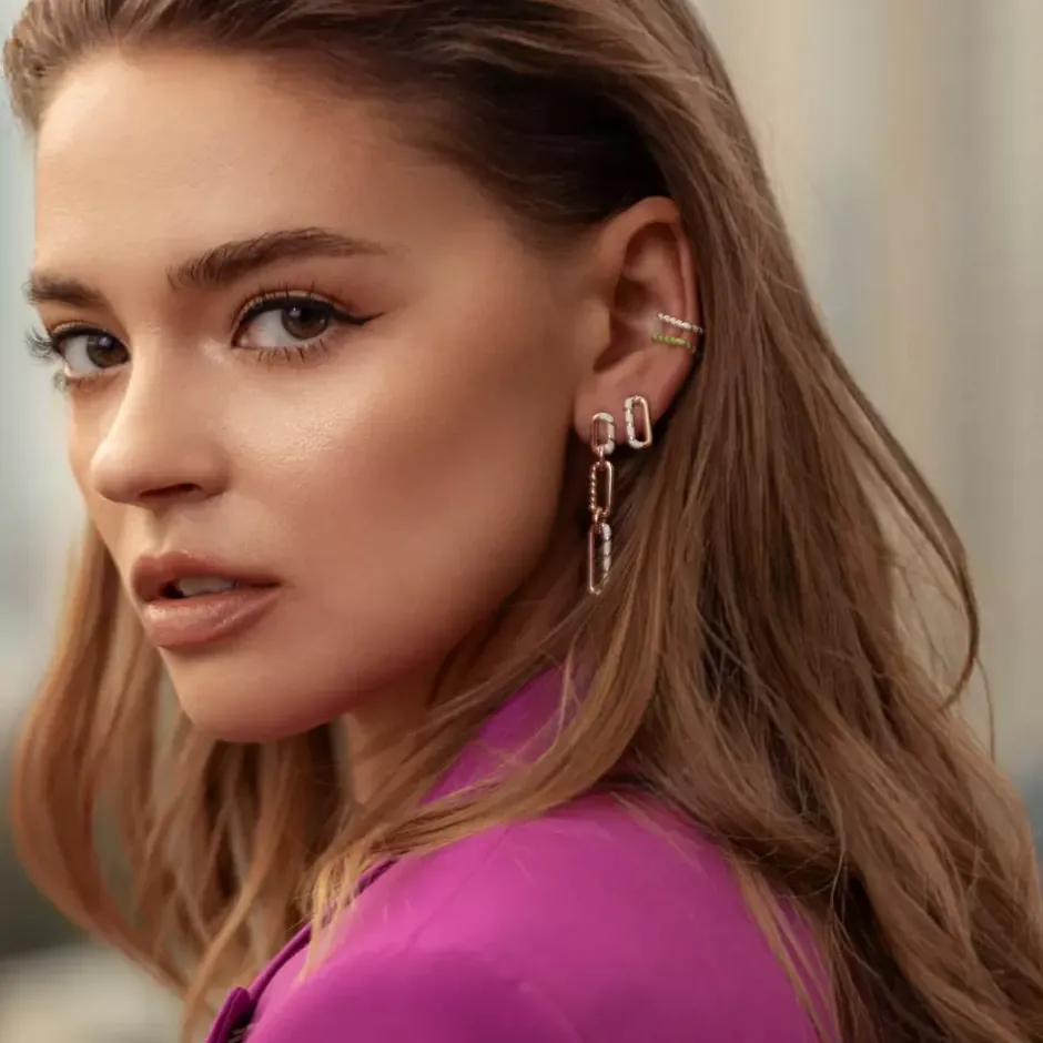 silber_earcuff_rosegold_n_2-1.webp Silber Earcuff, Rosegold, Neon Twist-LEAF Online