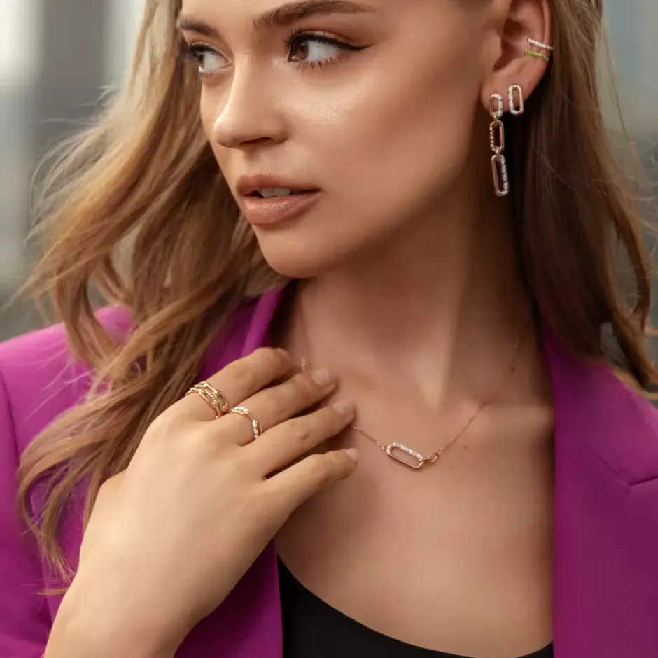 silber_ohrringe_gelbgold__2-1.webp Silber Ohrringe, Gelbgold, Neon Twist-LEAF Fashion
