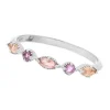 Silber Ring, Oval Gems, Rosenquarz-LEAF Discount