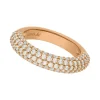 Silber Ring, PAVE, Gr.52-LEAF Best