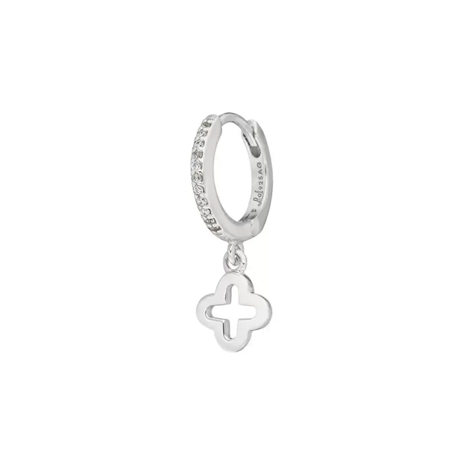 single_creole_cloverzirko_0.webp Single Creole CLOVER/Zirkonia, 925 Sterlingsilber-LEAF Outlet