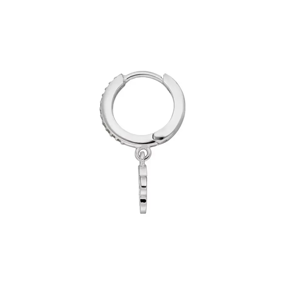 single_creole_cloverzirko_2.webp Single Creole CLOVER/Zirkonia, 925 Sterlingsilber-LEAF Outlet