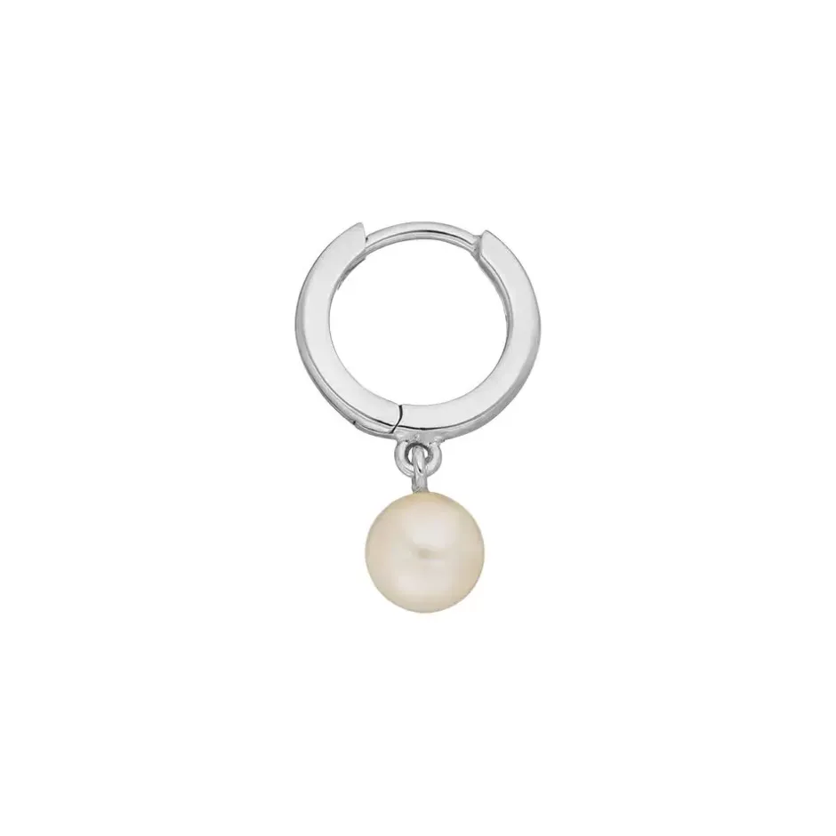 single_creole_pearl__ster_2.webp Single Creole PEARL, 925 Sterlingsilber-LEAF Outlet