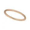 Stacking Ring Basic, 18 K Rosegold vergoldet, Größe 50-LEAF Hot