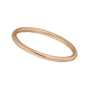 Stacking Ring Basic, 18 K Rosegold vergoldet, Größe 50-LEAF Hot