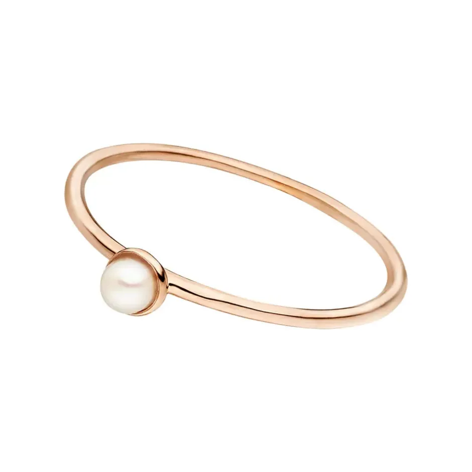 stacking_ring_perle_mm__k_0-1.webp Stacking Ring, Perle, 3mm, 18 K Roségold vergoldet-LEAF Sale