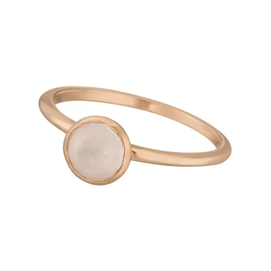 stacking_ring_rosenquarz__0-4.webp Stacking Ring, Rosenquarz, 6mm, 18 K Rosegold vergoldet, Gr.52-LEAF New