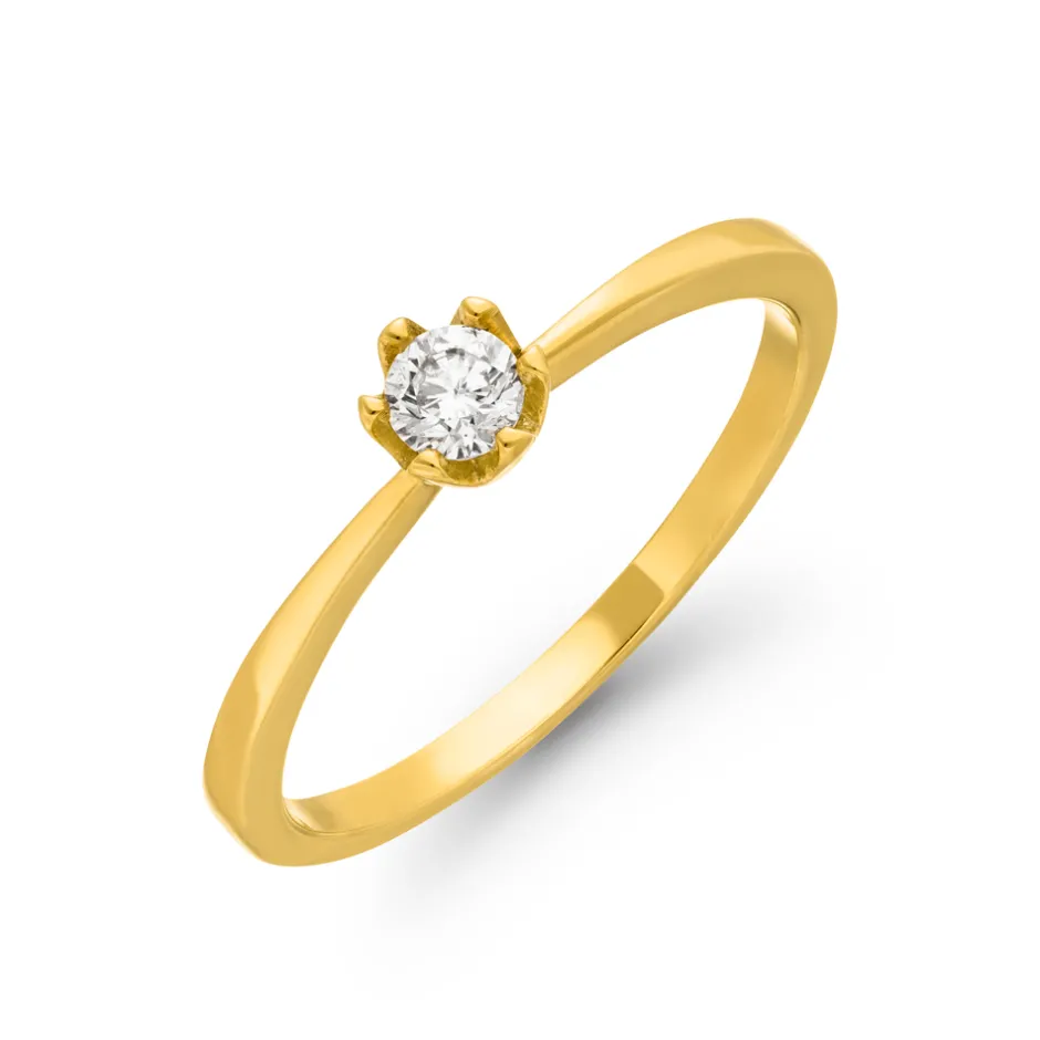 verlobungsring_classic_so_0-4.webp Verlobungsring Classic Solitair 0,14ct, 14 Karat Gelbgold-LEAF Online