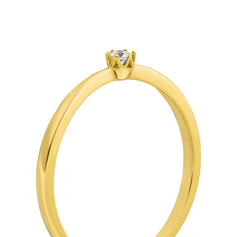 verlobungsring_classic_so_1-3.webp Verlobungsring Classic Solitair 0,04ct, 14K Gelbgold, Gr.52-LEAF Fashion
