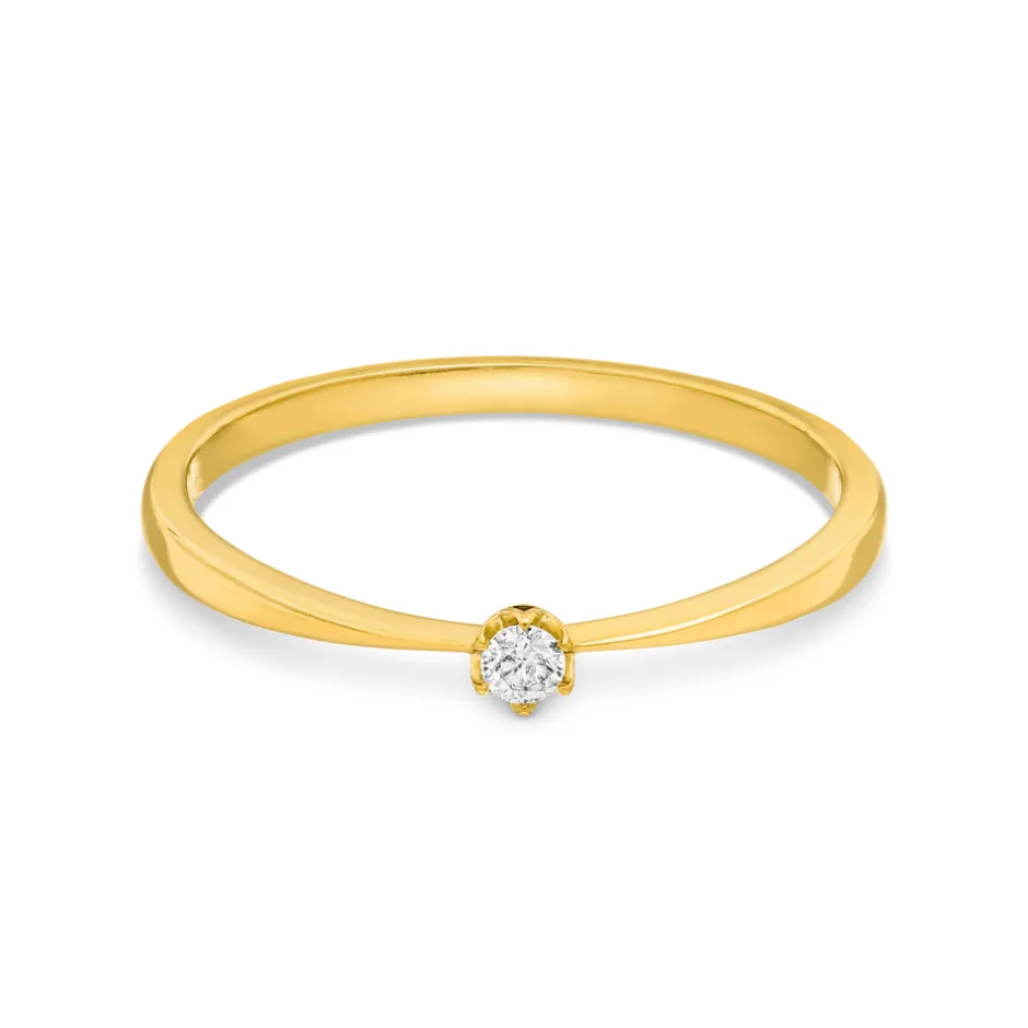 verlobungsring_classic_so_2-3.webp Verlobungsring Classic Solitair 0,04ct, 14K Gelbgold, Gr.52-LEAF Fashion