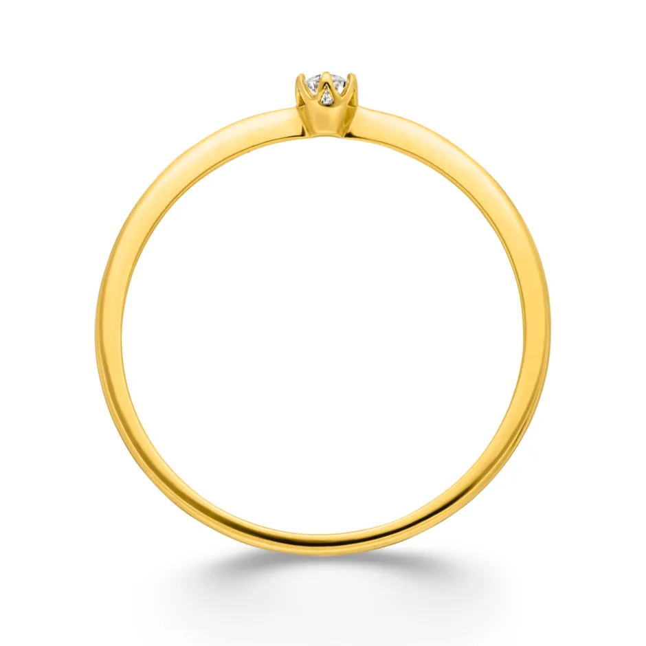verlobungsring_classic_so_3-3.webp Verlobungsring Classic Solitair 0,04ct, 14K Gelbgold, Gr.52-LEAF Fashion