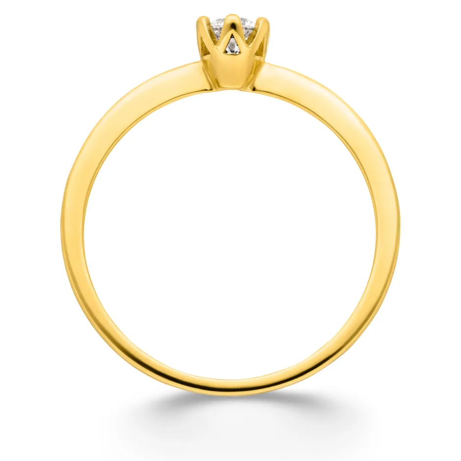 verlobungsring_classic_so_3-4.webp Verlobungsring Classic Solitair 0,14ct, 14 Karat Gelbgold-LEAF Online