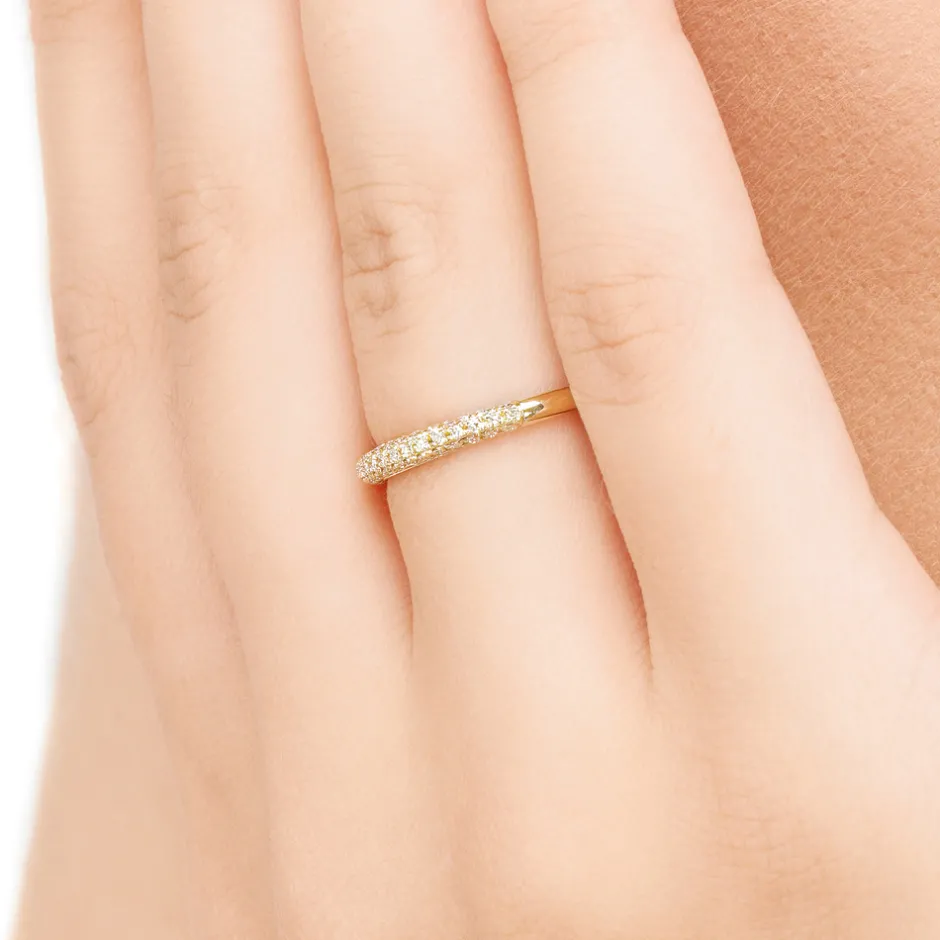 verlobungsring_dazzle_mit_3.webp Verlobungsring DAZZLE mit Diamanten, 14 Karat Gelbgold-LEAF New