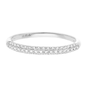 Verlobungsring DAZZLE mit Diamanten, 14 Karat Weißgold-LEAF Online