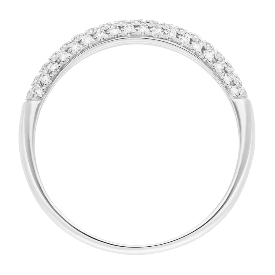 verlobungsring_dazzle_mit_7-1.webp Verlobungsring DAZZLE mit Diamanten, 14 Karat Weißgold-LEAF Online