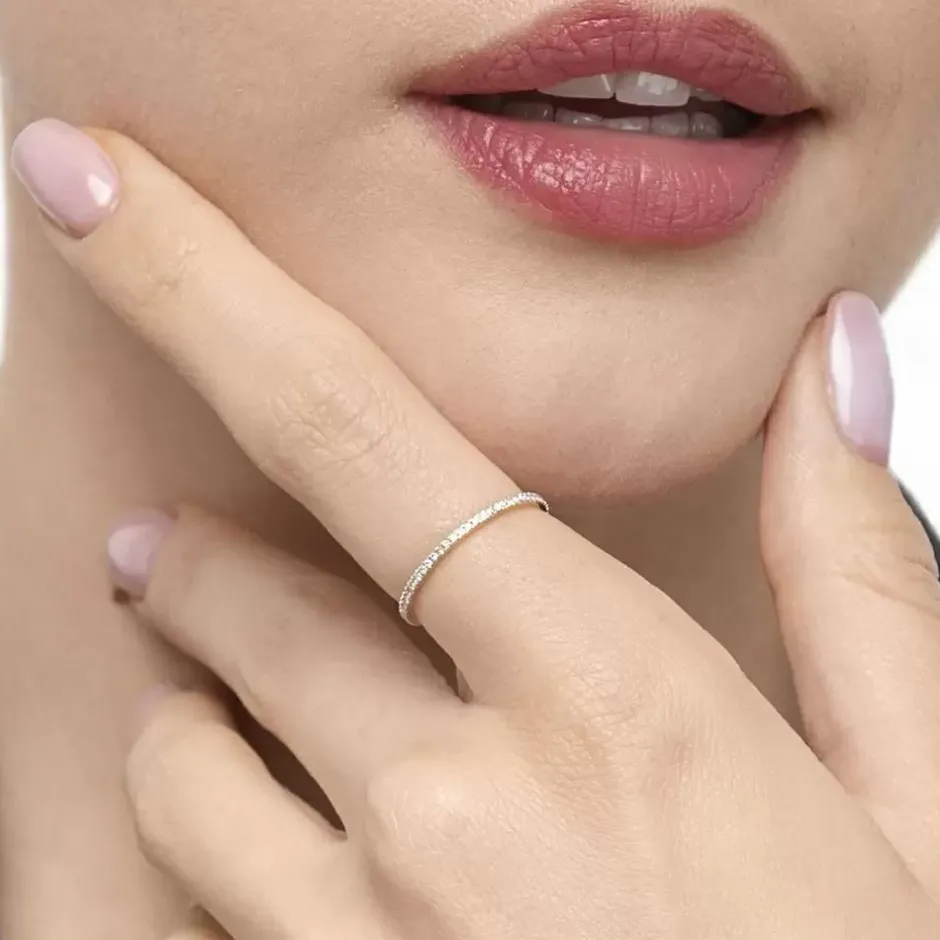 verlobungsring_memoire_mi_1.webp Verlobungsring Memoire mit Diamanten, 18 Karat Rosegold-LEAF Fashion