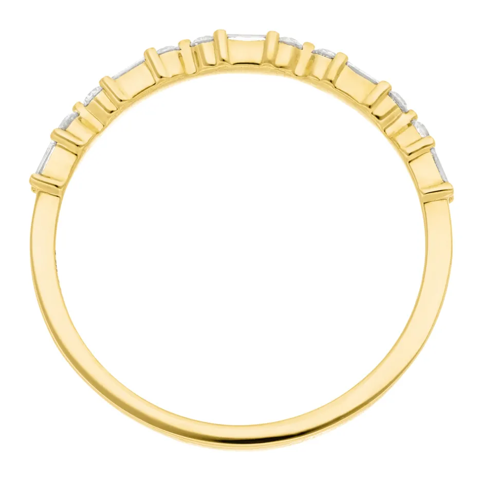 verlobungsring_mit_baguet_7.webp Verlobungsring mit Baguette Diamanten, 14 Karat Gelbgold-LEAF Online